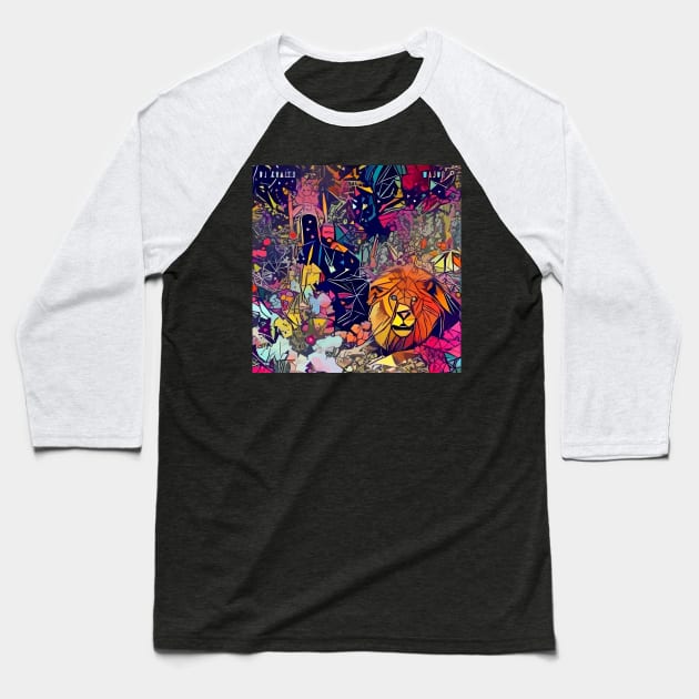 Abstract Major Key Baseball T-Shirt by stilldan97